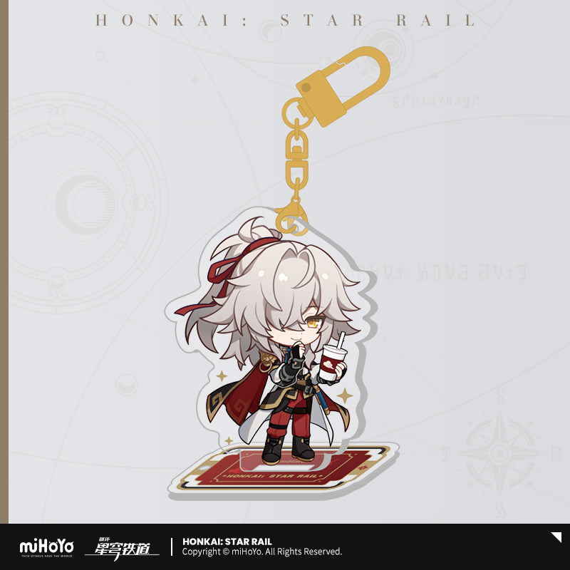 【予約】崩壊スターレイル 列车环游记シリーズ デフォルメアクリルチャームスタンド（全4種）