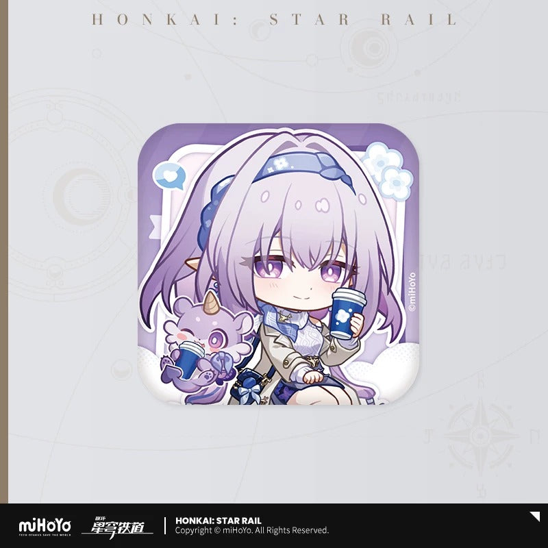崩壊：スターレイル 列車環遊記シリーズ デフォルメ缶バッジ Vol.4