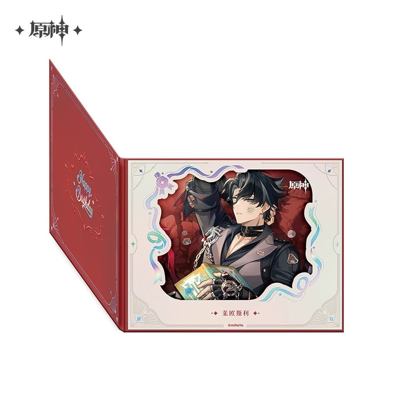 原神 命定の日シリーズ キャラクター フリップ式花窓風 色紙 2025 Vol.4