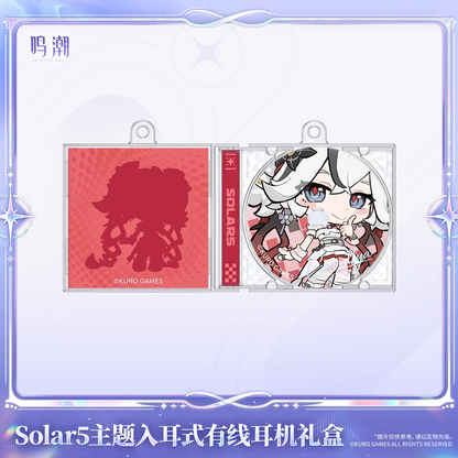 鳴潮 KURO GAMES Solar5テーマ 椿 カナル型有線イヤホン ギフトBOX