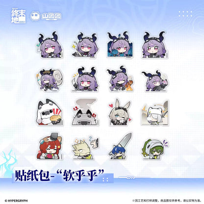 エンドフィールド ステッカーセット 「ふわふわ」