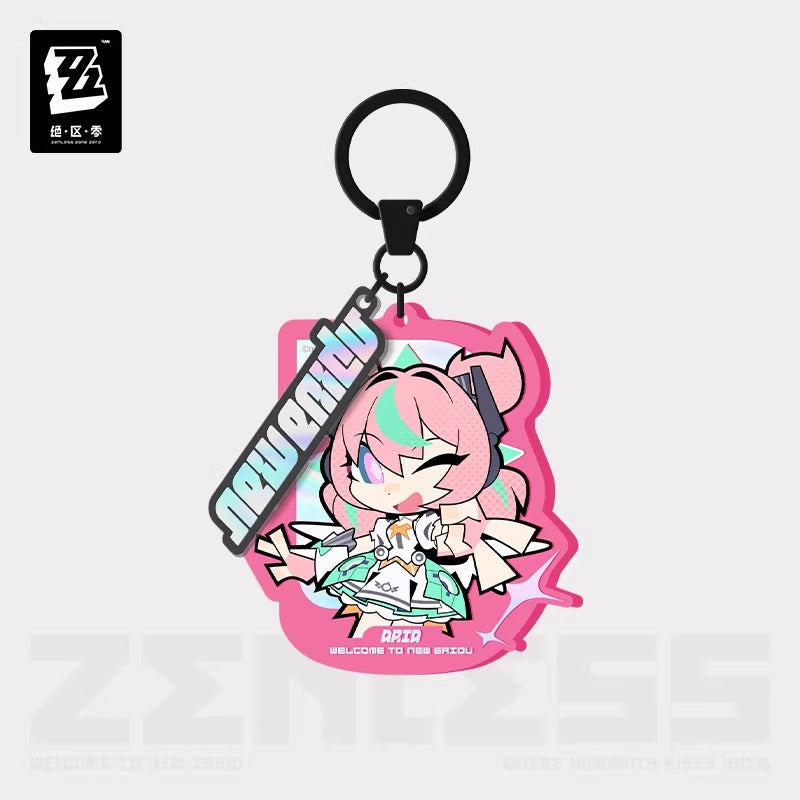 ゼンレスゾーンゼロ 麗都シリーズ デフォルメアクリルキーホルダー