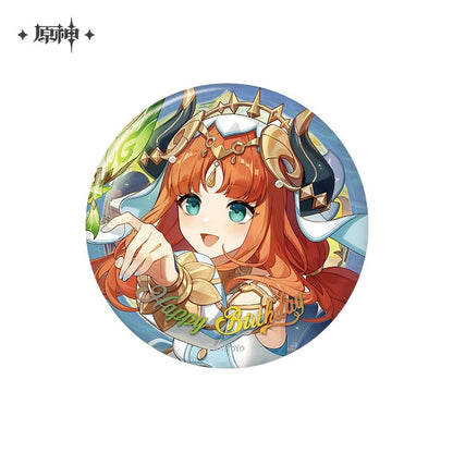 原神 命定の日シリーズ キャラクター缶バッジ 2025 Vol.4