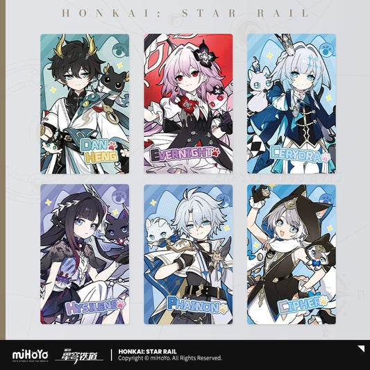 崩壊：スターレイル ちびねこシリーズ  コレクションホロチケット Vol.8