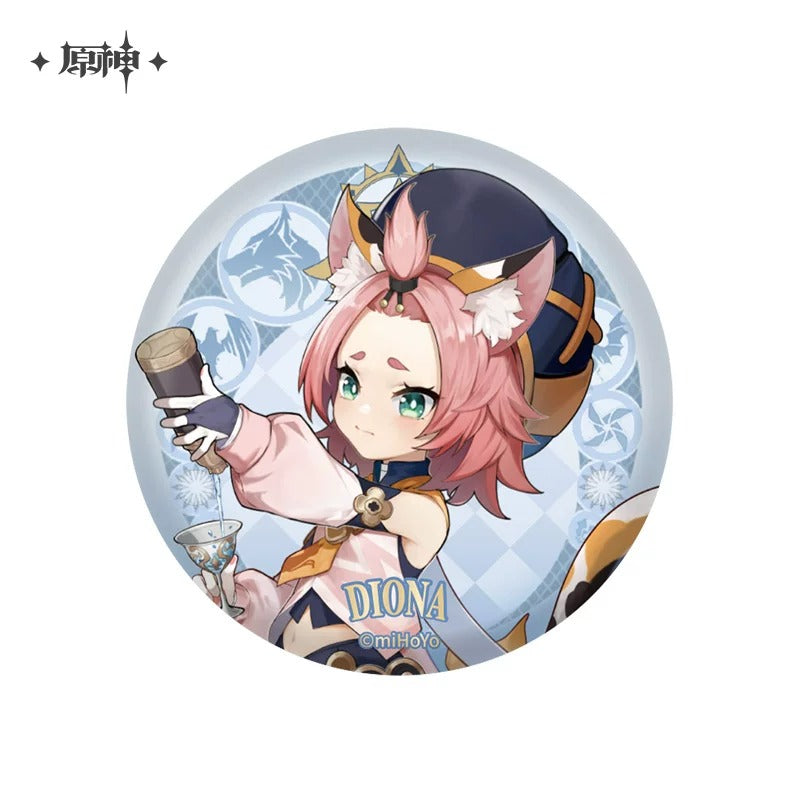 原神 モンド城テーマシリーズ 新工法キャラクター缶バッジ