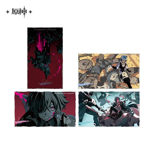 原神 破格鋒鏃シリーズ ポストカードセット ローエン