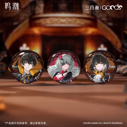 鳴潮×三月獣 暮色物語シリーズ 缶バッジA KURO GAMES