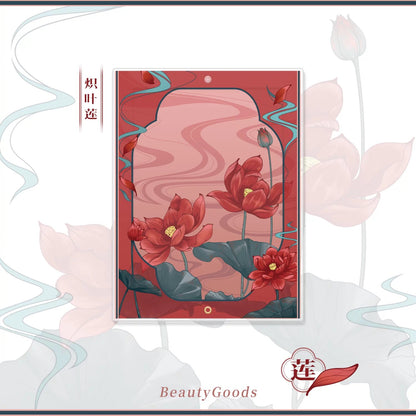 BeautyGoods ネオチャイナ・蓮 アクリルフレーム カードサイズ