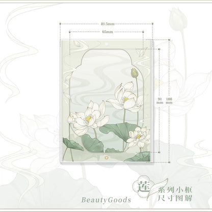 BeautyGoods ネオチャイナ・蓮 アクリルフレーム カードサイズ