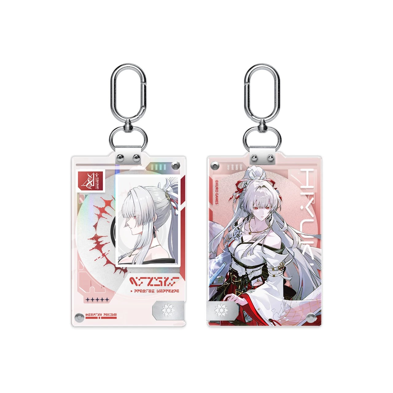 鳴潮 KURO GAMES 入学パスシリーズ IDカードホルダー 緋雪 ダーニャ