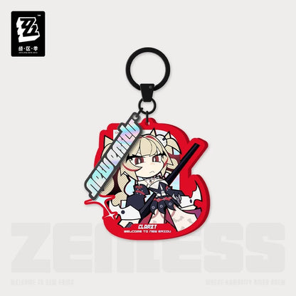 ゼンレスゾーンゼロ 新エリー都シリーズ デフォルメアクリルキーホルダー フリンツ工房
