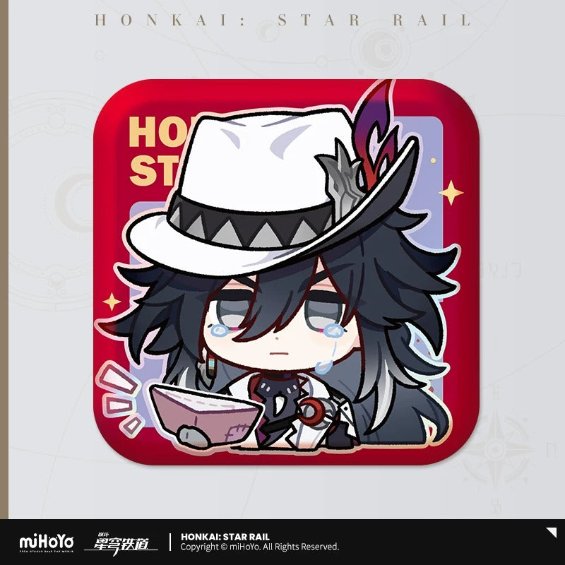 崩壊：スターレイル パムギャラリーシリーズ スクエア缶バッジ Ver.4.0