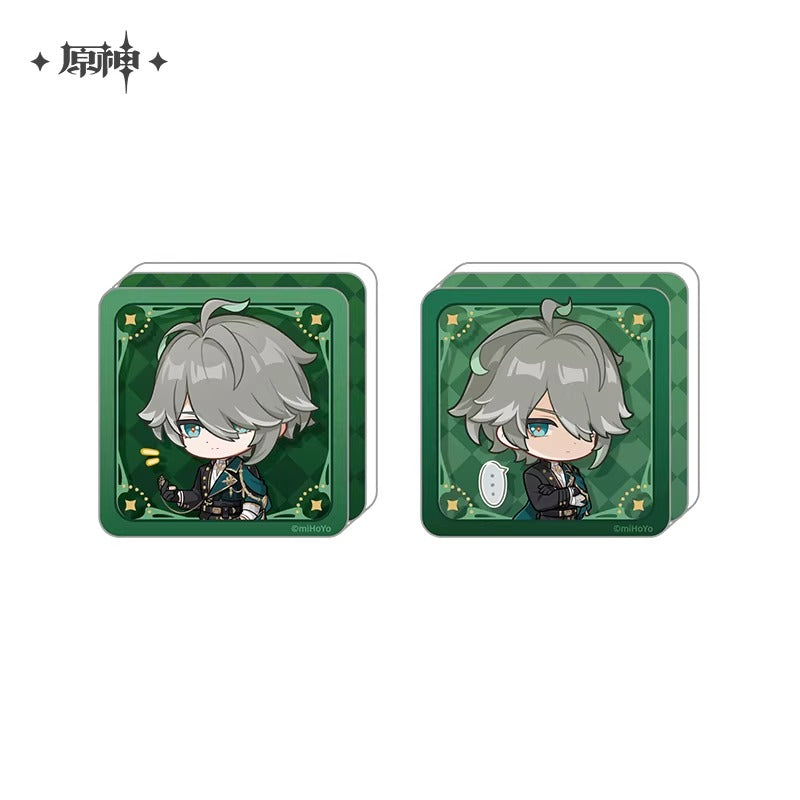 原神「璀夜華宴」シリーズ・アルハイゼン 自立式スタンプアクリルブロック