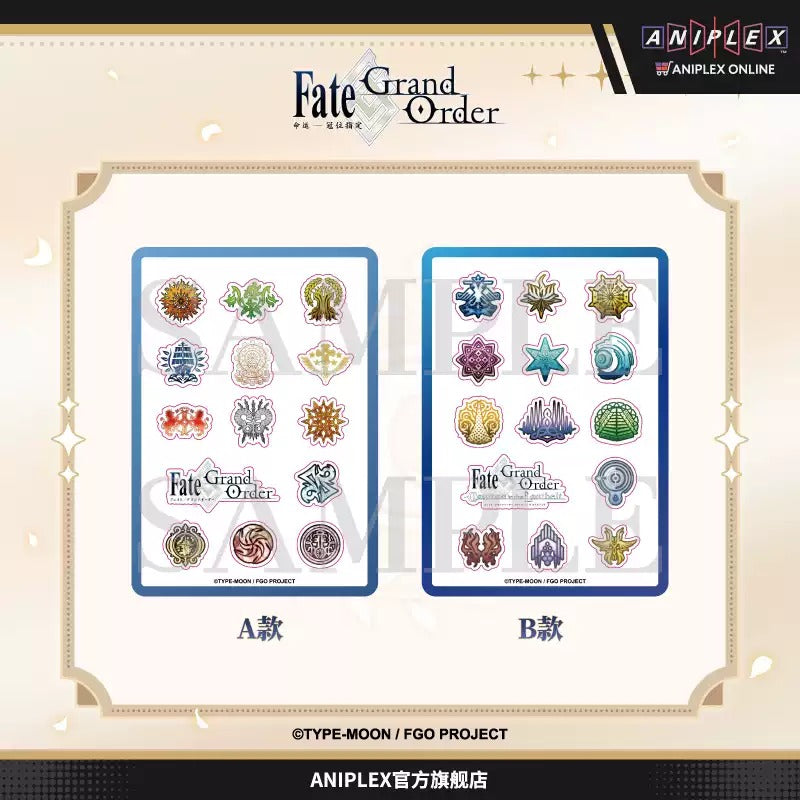 Fate/Grand Order 簡体字版10周年 クエストアイコン ステッカーセット