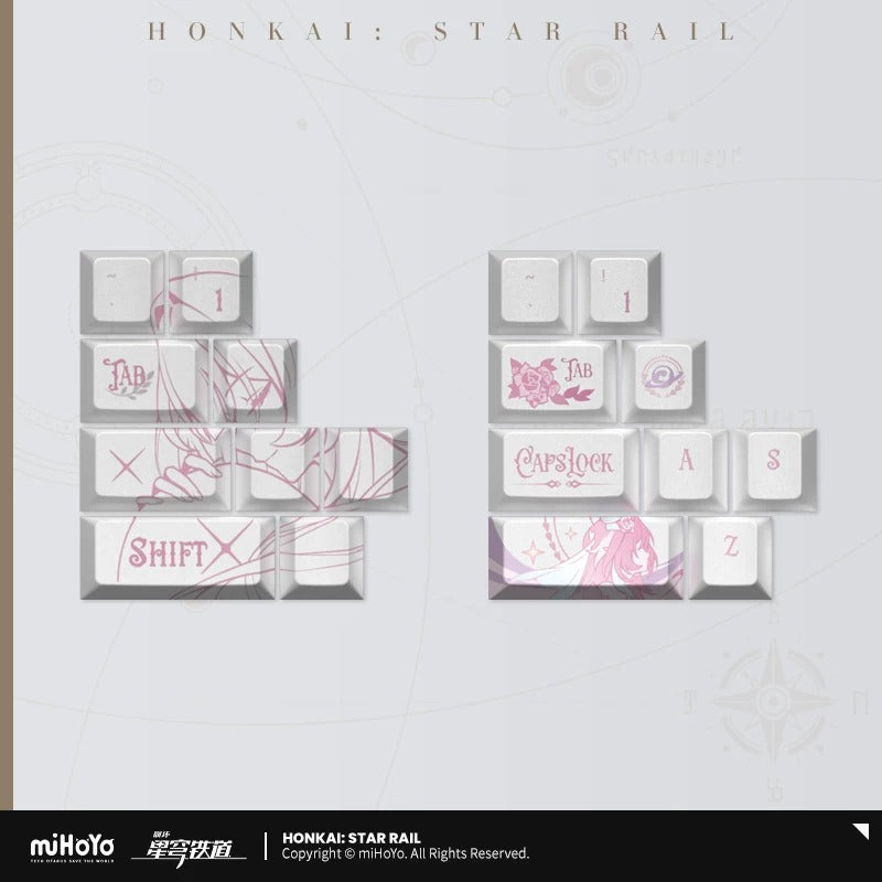 崩壊：スターレイル キュレネ 「昔々の漣」 メカニカルキーボード