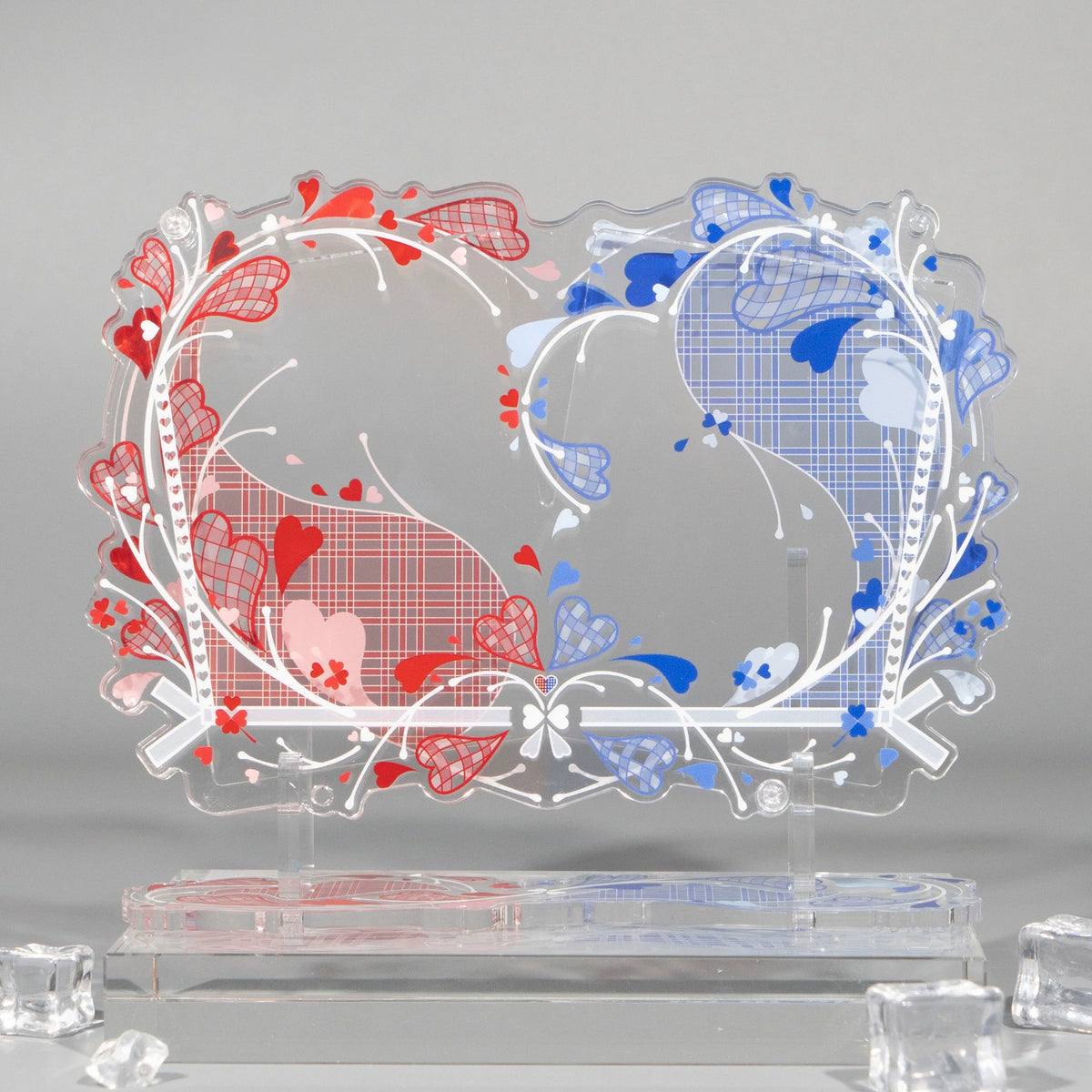 BeautyGoods Lovelyシリーズ ペアアクリルフレーム カードサイズ