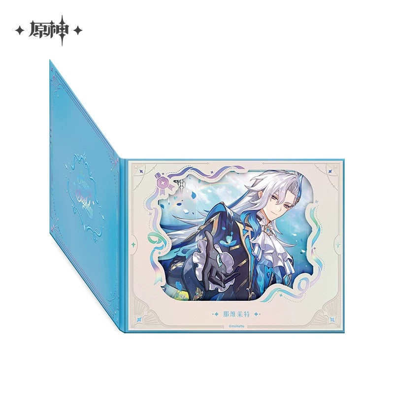 原神 命定の日シリーズ キャラクター フリップ式花窓風 色紙 2025 Vol.4