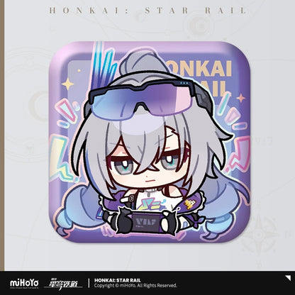 崩壊：スターレイル パムギャラリーシリーズ スクエア缶バッジ Ver.4.0