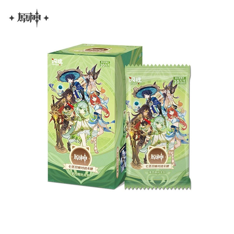 原神 七聖召喚 対戦カード拡張パック 第4弾 BOX（18パック）