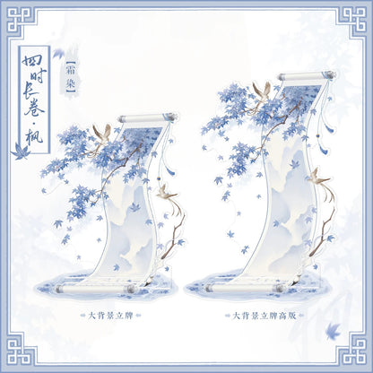BeautyGoods 四季絵巻・楓 アクリルジオラマ Sサイズ【高さ18.2cm】