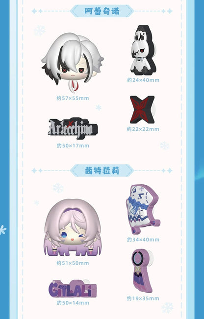 原神 オーロラパーティーシリーズ DIYラバーデコパーツセット