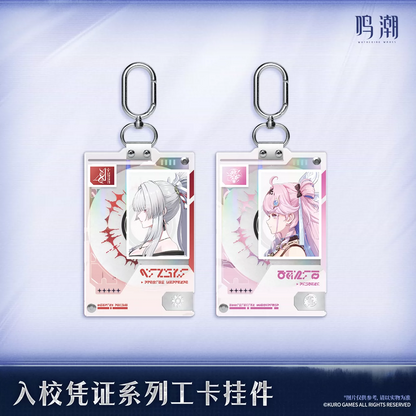 鳴潮 KURO GAMES 入学パスシリーズ IDカードホルダー 緋雪 ダーニャ