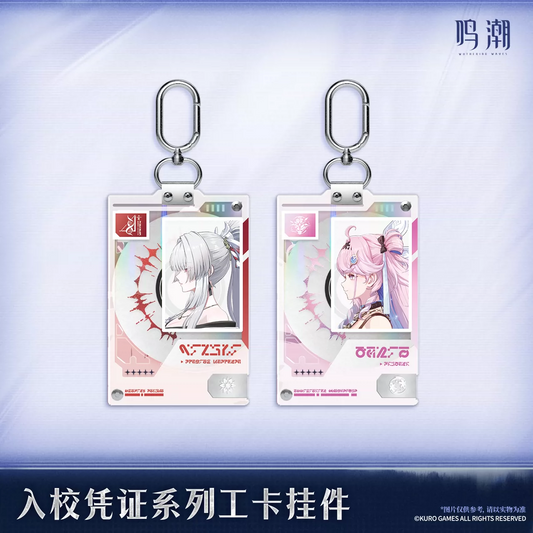 鳴潮 KURO GAMES 入学パスシリーズ IDカードホルダー 緋雪 ダーニャ