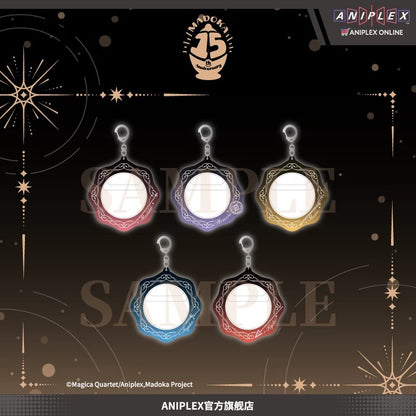 魔法少女まどか☆マギカ 15周年記念 缶バッジ収納ホルダー　中国限定