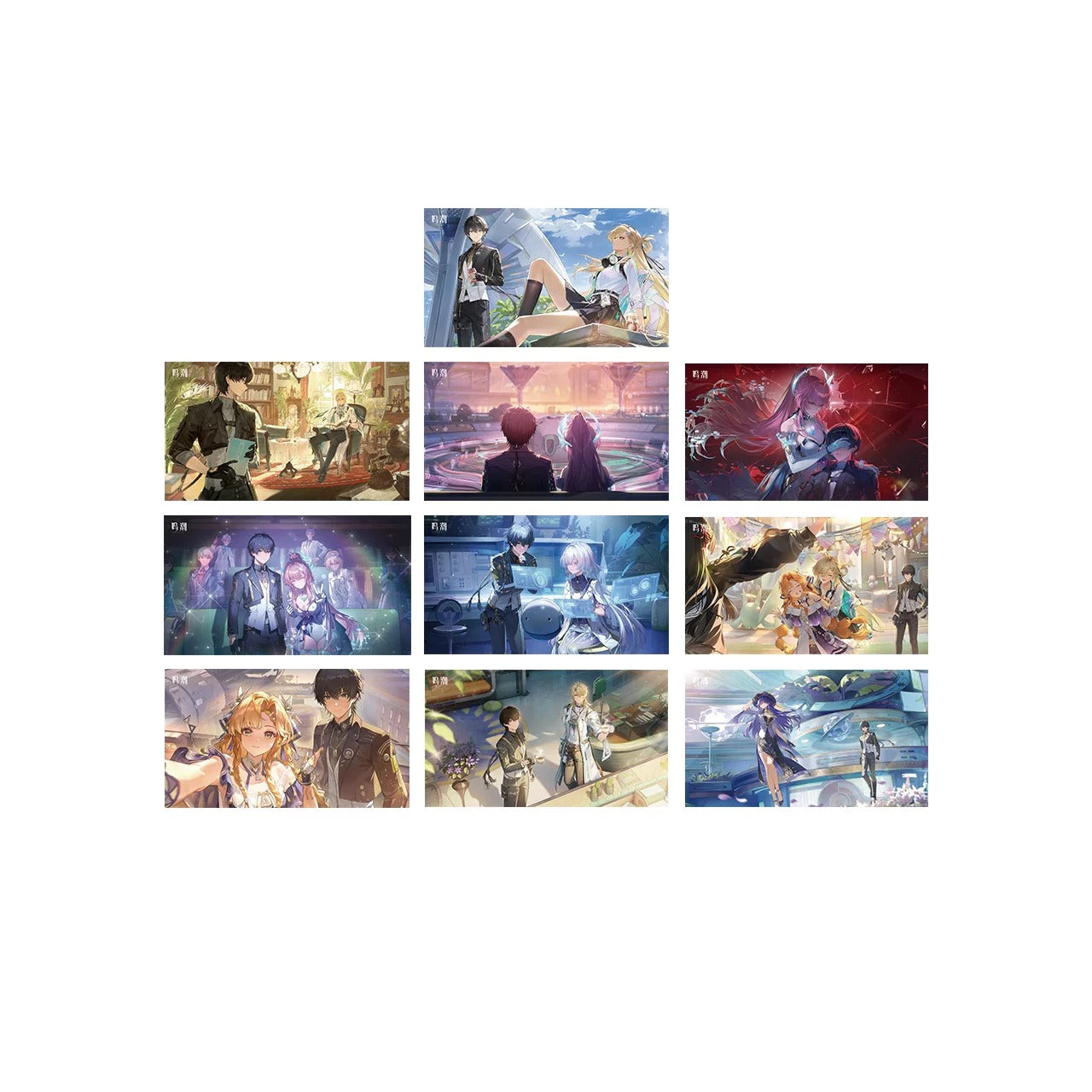 鳴潮 共鳴者シリーズ イラストポストカードセット KURO GAMES