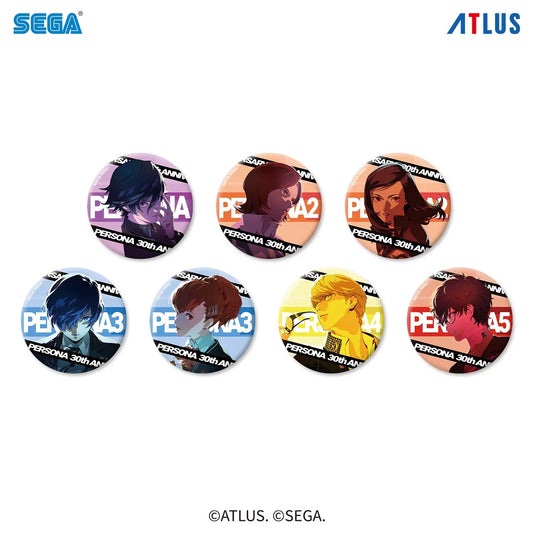 SEGA Store 中国限定 ペルソナ30周年 コーションテープ 缶バッジ 単品（ブラインド）
