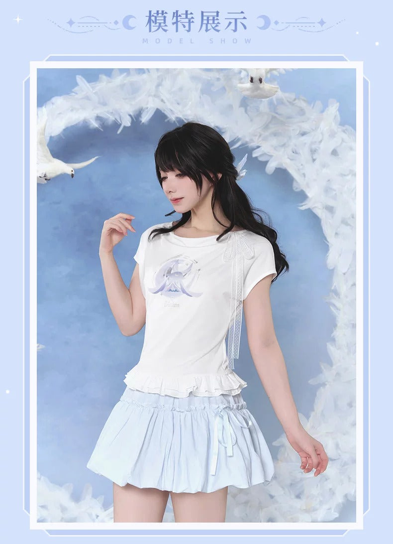 原神 コロンビーナ イメージシリーズ スリム半袖Tシャツ