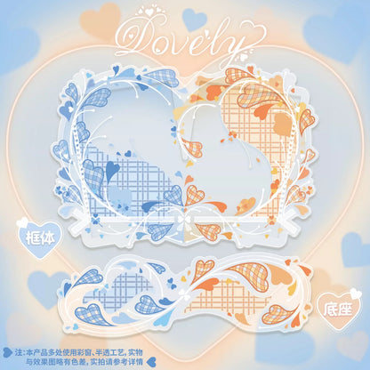 BeautyGoods Lovelyシリーズ ペアアクリルフレーム カードサイズ
