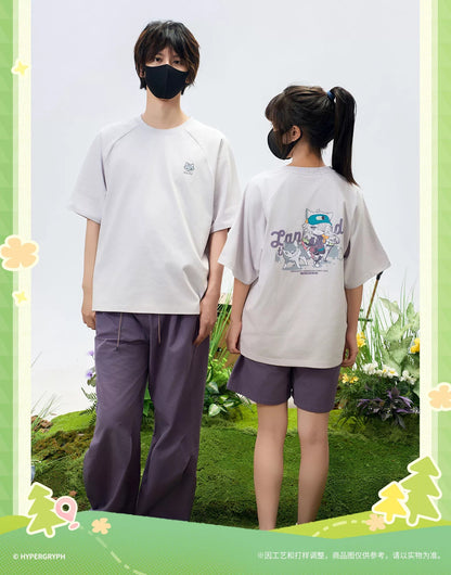 アークナイツ×紅山動物園 アウトドアTシャツ 荒蕪ラップランド
