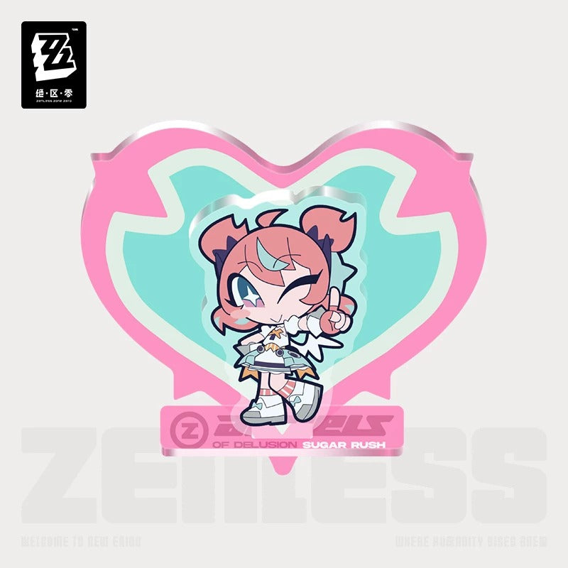 ゼンレスゾーンゼロ PINK スイートクリティカルシリーズ デフォルメアクリルマグネット
