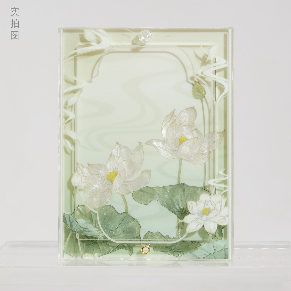 BeautyGoods ネオチャイナ・蓮 アクリルフレーム カードサイズ