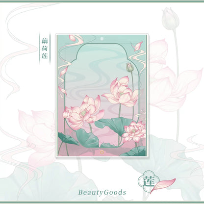 BeautyGoods ネオチャイナ・蓮 アクリルフレーム カードサイズ
