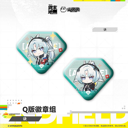 エンドフィールド デフォルメ缶バッジセット オクギ/リーノ