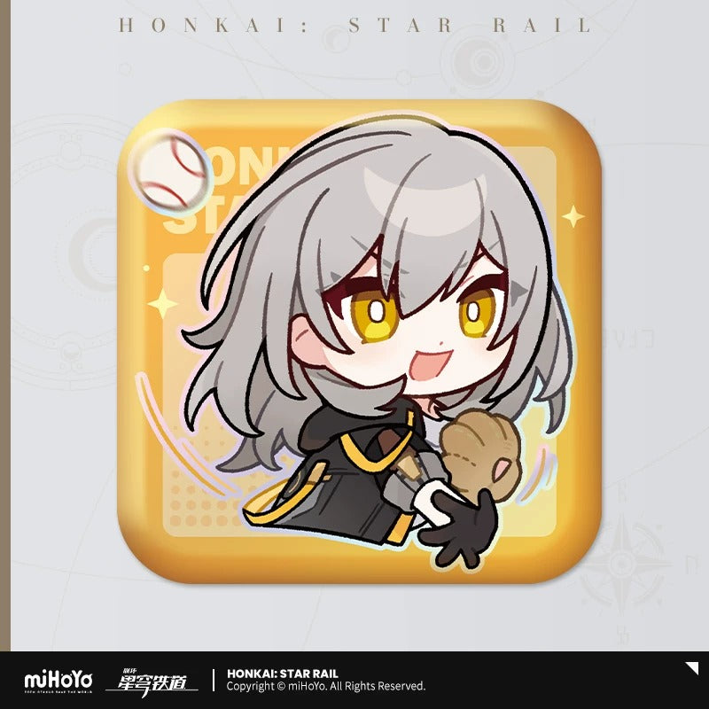 崩壊：スターレイル パムギャラリーシリーズ スクエア缶バッジ Ver.4.0