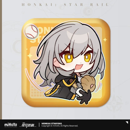 崩壊：スターレイル パムギャラリーシリーズ スクエア缶バッジ Ver.4.0