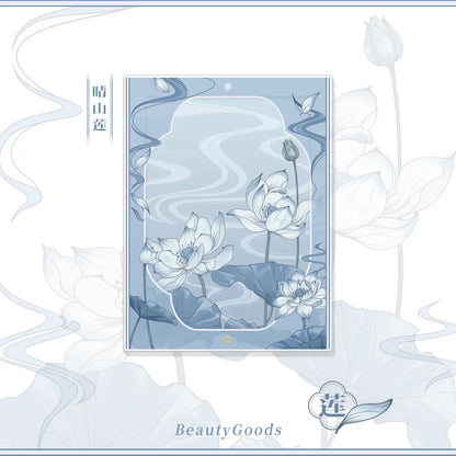 BeautyGoods ネオチャイナ・蓮 アクリルフレーム カードサイズ