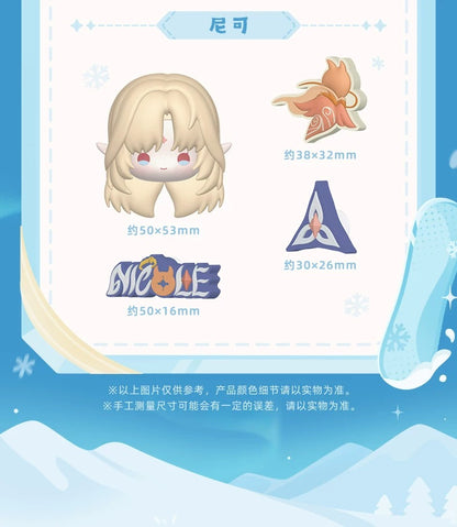 原神 オーロラパーティーシリーズ DIYラバーデコパーツセット