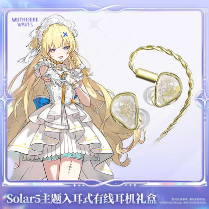 鳴潮 KURO GAMES Solar5テーマ フィービー カナル型有線イヤホン ギフトBOX