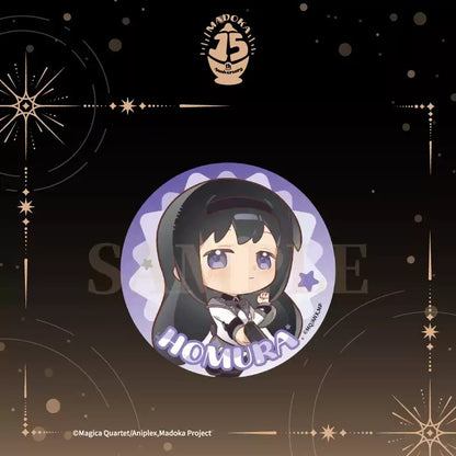 魔法少女まどか☆マギカ 15周年記念 デフォルメ缶バッジ 全種セット（BOX）中国限定