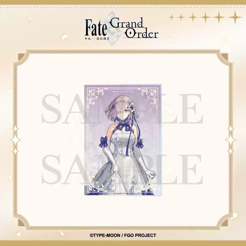 Fate/Grand Order 簡体字版10周年 ホログラム色紙 単品（ブラインド）