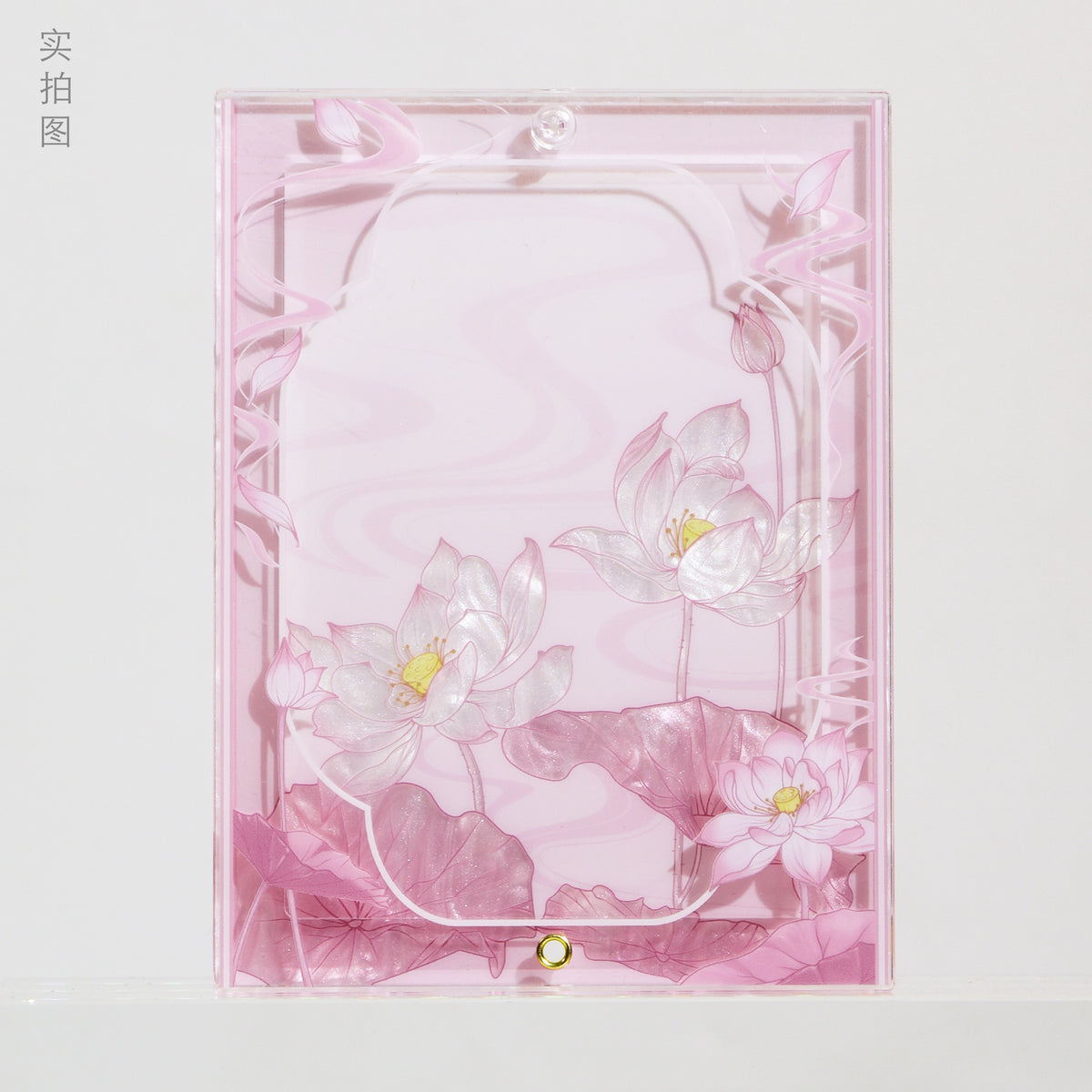 BeautyGoods ネオチャイナ・蓮 アクリルフレーム カードサイズ