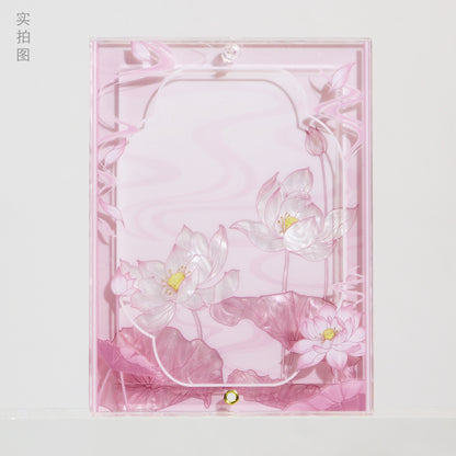 BeautyGoods ネオチャイナ・蓮 アクリルフレーム カードサイズ