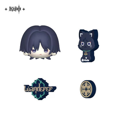 原神 オーロラパーティーシリーズ DIYラバーデコパーツセット