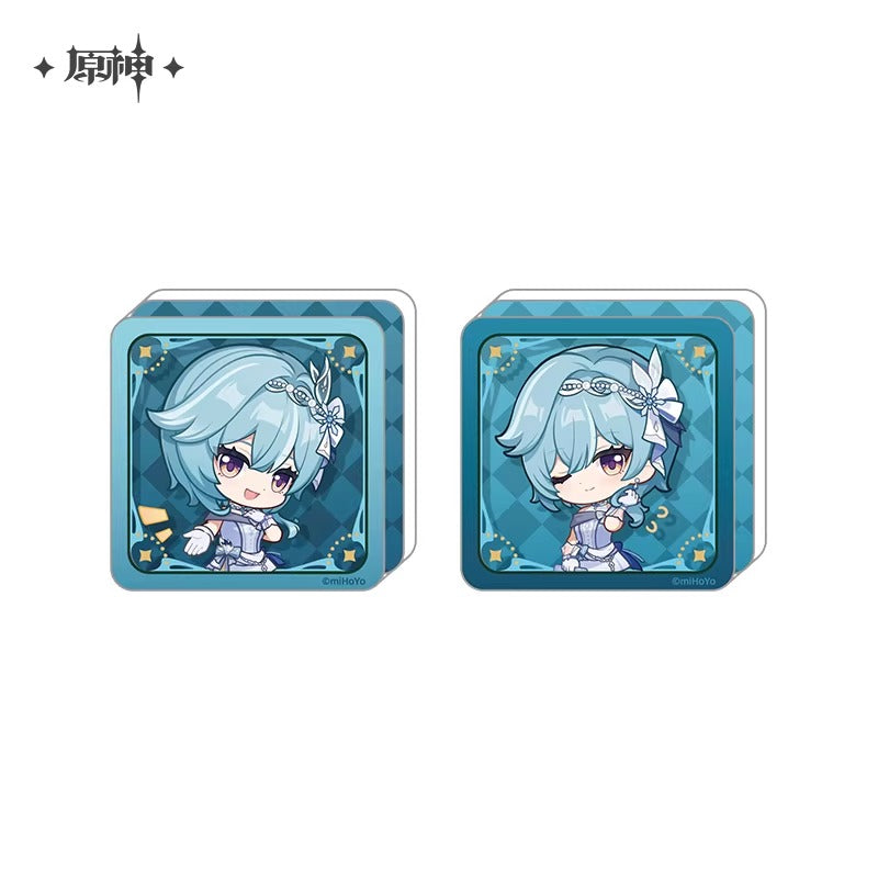 原神「璀夜華宴」シリーズ・エウルア 自立式スタンプアクリルブロック