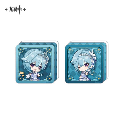 原神「璀夜華宴」シリーズ・エウルア 自立式スタンプアクリルブロック