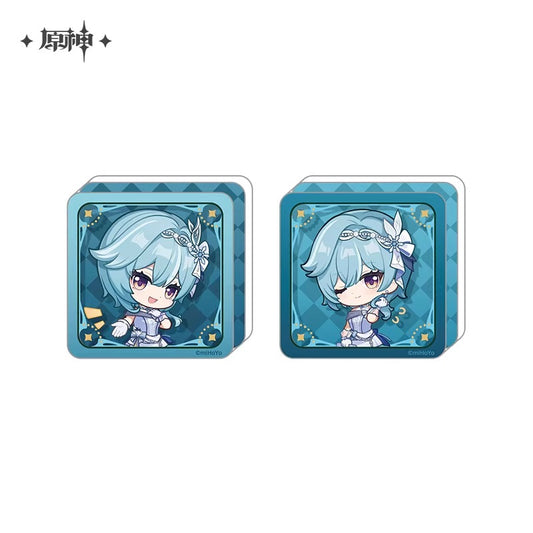 原神「璀夜華宴」シリーズ・エウルア 自立式スタンプアクリルブロック